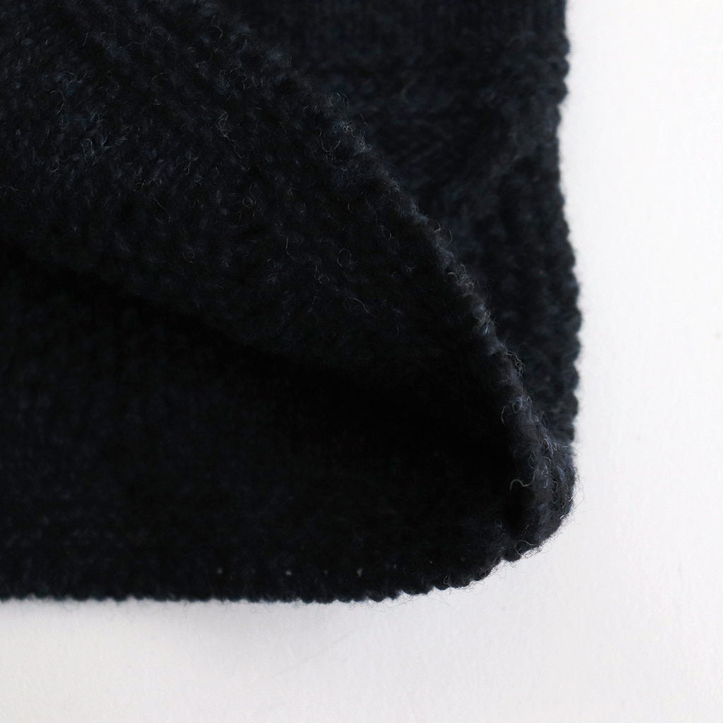 Sankayo ​​cable knit jacket #Navy [242806]