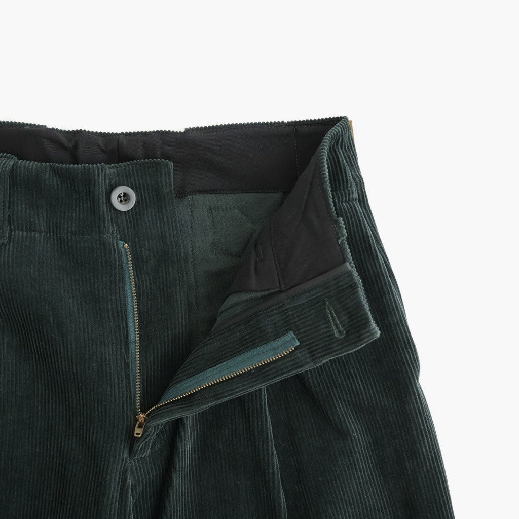 HW wide trousers #Dark Green [262506]