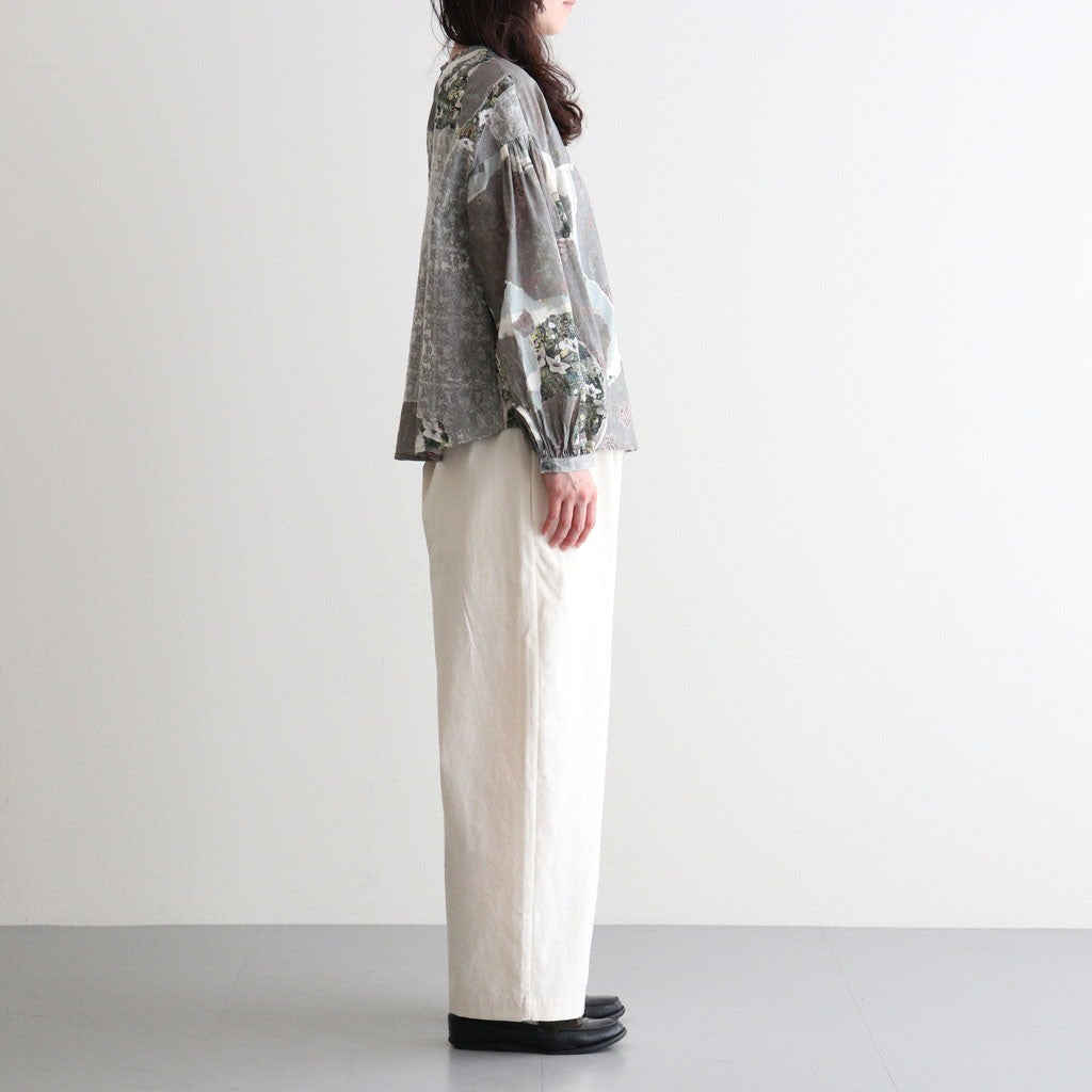 Chambon Cotton Pants #NAT [A232261PP861]