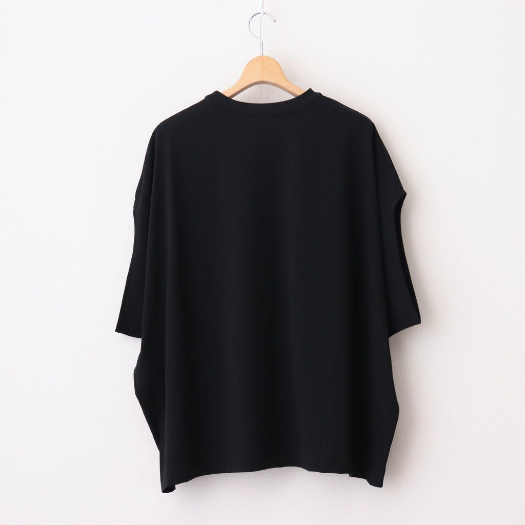 Cowl sleeve top #Black [TLF-225-cs003-ocj]