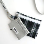 FLAT POUCH SMALL #CHECK DRESS-GORDON [TMB-2310N]