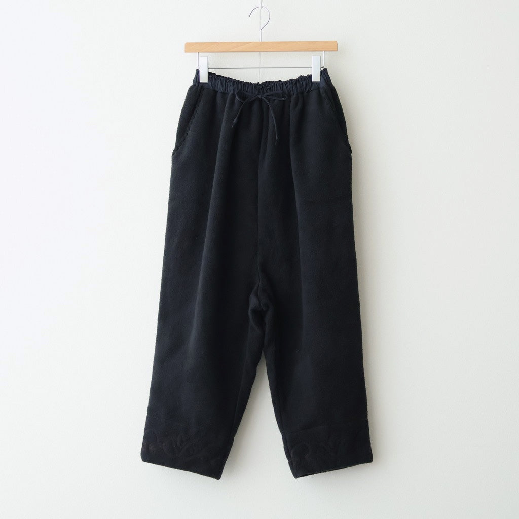 幻の花 Embroidery pants #black [TLF-126-pa005-nc]
