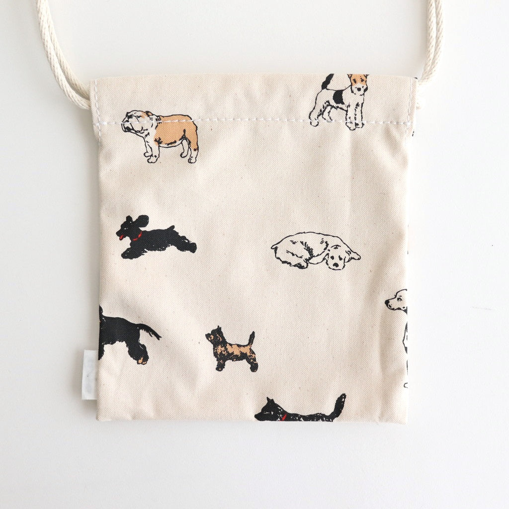 Drawstring bag POCHETTE #DOG-1 [TMB-2137A]