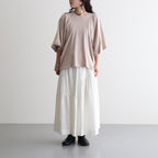 此処にある：ティアードスカート #off white [13261-03212]