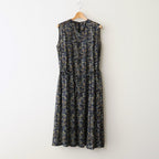 LIBERTY FABRICS ETERNAL COLLECTION Sleeveless A-line dress #Reflections [TLF-226-OP001-lpl]