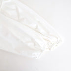 アメリカンコットン天竺 ボリュームスリーブPO #010 シロ [US260CT013]