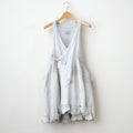 雲のウツロイ：Cache-coeur tunic #white powder×ink [11261-07507]
