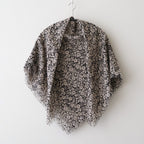 WILD BERRY GAUZE SHAWL #Flax [no.7770]