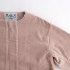 9W CORDUROY WIDE SLEEVE JACKET #Pink [no.7747]