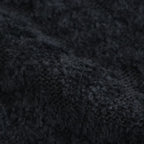 random wool & woolen cotton high-neck P/O #black [WVFL-UW121]