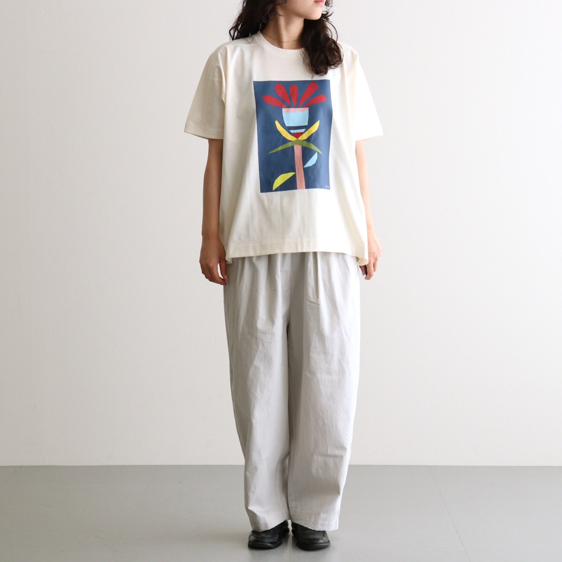 Kafusho T-shirt #Ivory [261803]