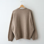 7G CREW NECK SWEATER #Beige [no.7832]