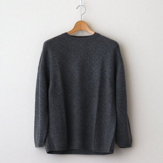 maison de montage / Chambre Pullover #charcoal gray [mdm01-03]