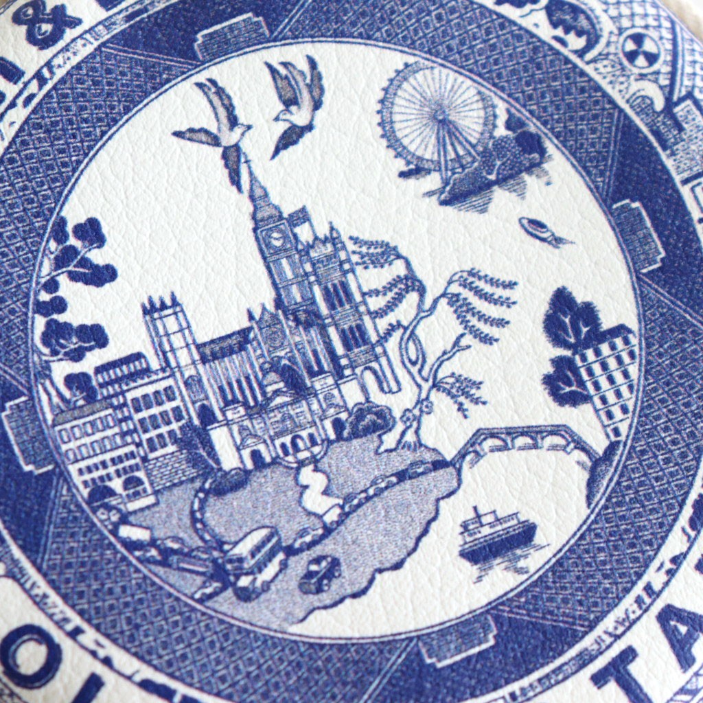 L.B.W PLATE POUCH (S) #Blue [no.7438]