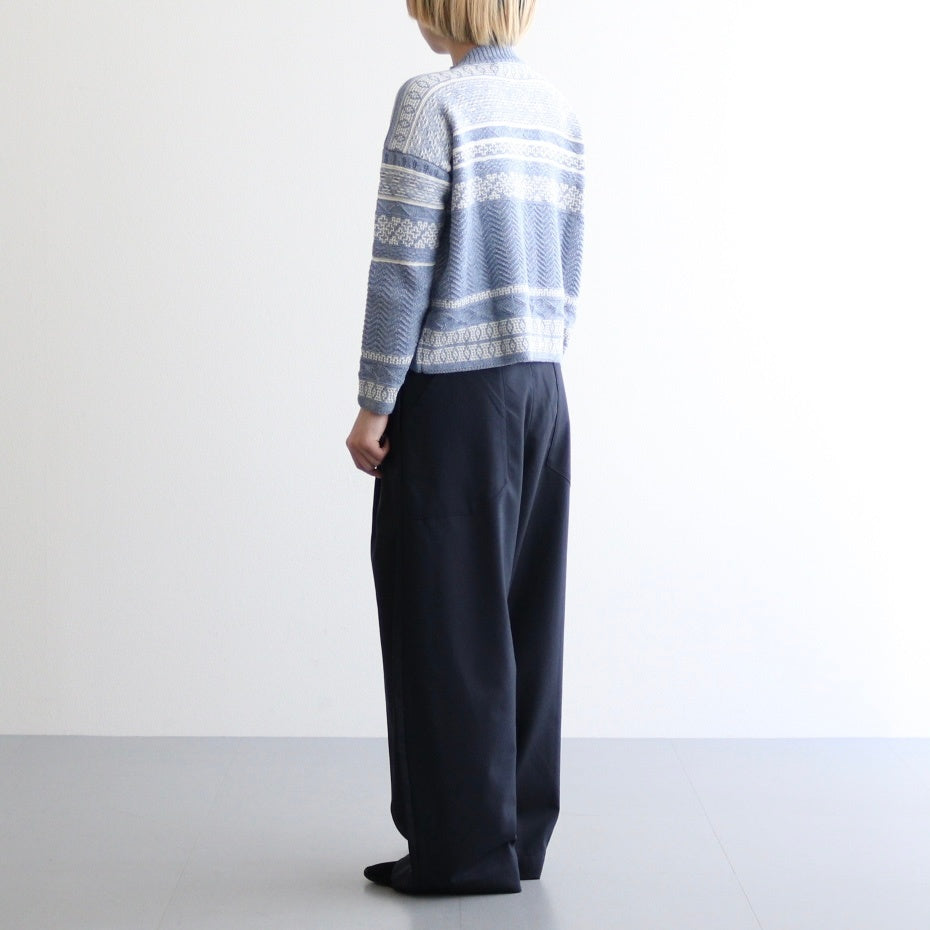 Sankayo ​​nordic knit P/O #Blue [242807]