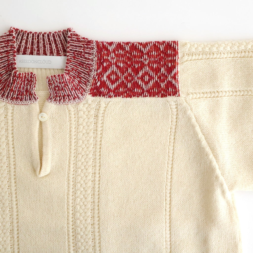 Seiyako jacquard blouse #Off white [252805]