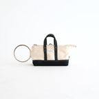 MINI MINI TOTE KEY RING #Black dog付き [no.8008]