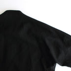 単純なる風景 Funnel collar cocoon jacket #black [TLF-125-jk001-wlc]