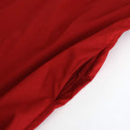 静寂の欠片 Back open garher dress #Agate red [TLF-126-op001-la]