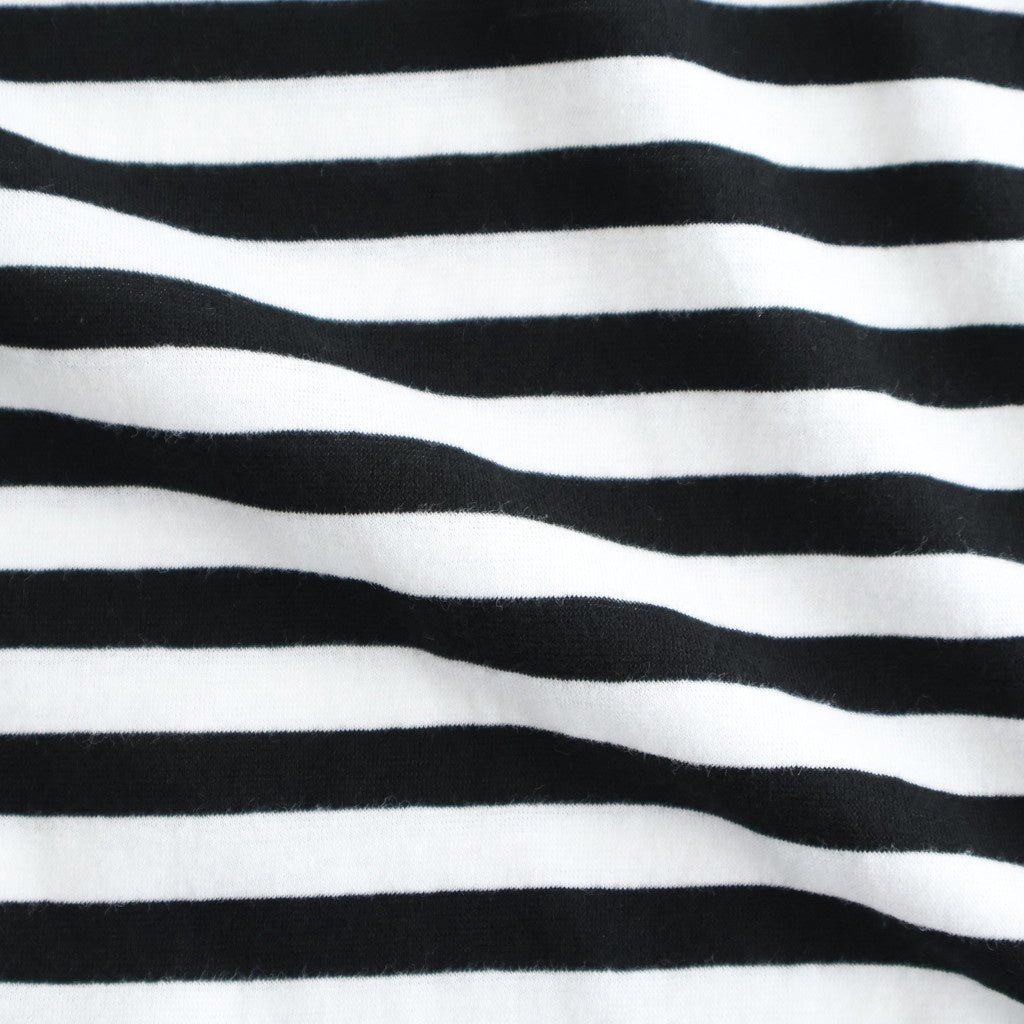 G.B. DROP T SHIRT W/ APPLE PATCH #Black Fat [no.8038]