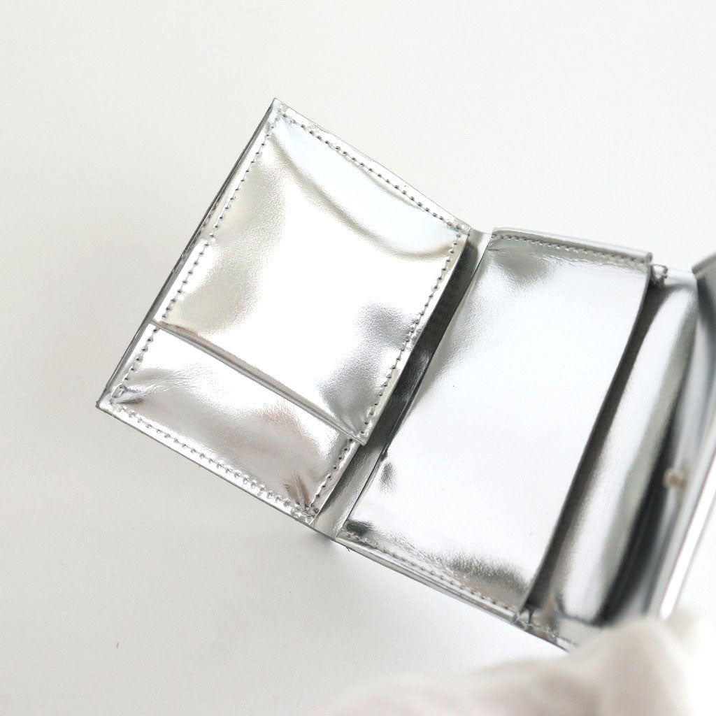 FOLD WALLET #MIRROR SILVER [TMB-2595N]