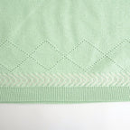 Kafusho Polo Knit #Pale green [261808]