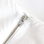 GARMENT DYE LAWN SHIRRING VEST #White [no.7521]