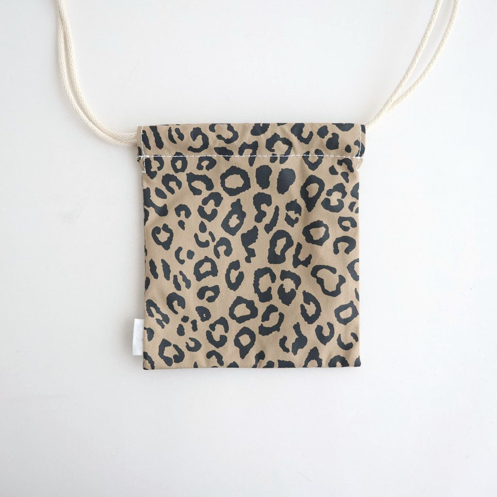 巾着POCHETTE #LEOPARD/KHAKI [TMB-2137A]