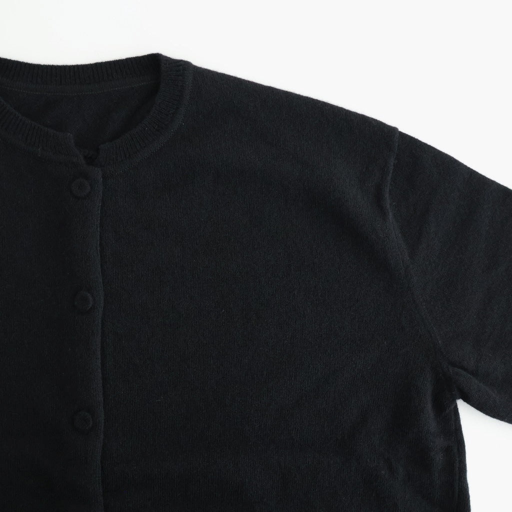 Lister Wool Cashmere Cardigan #BK [A232252TK809]