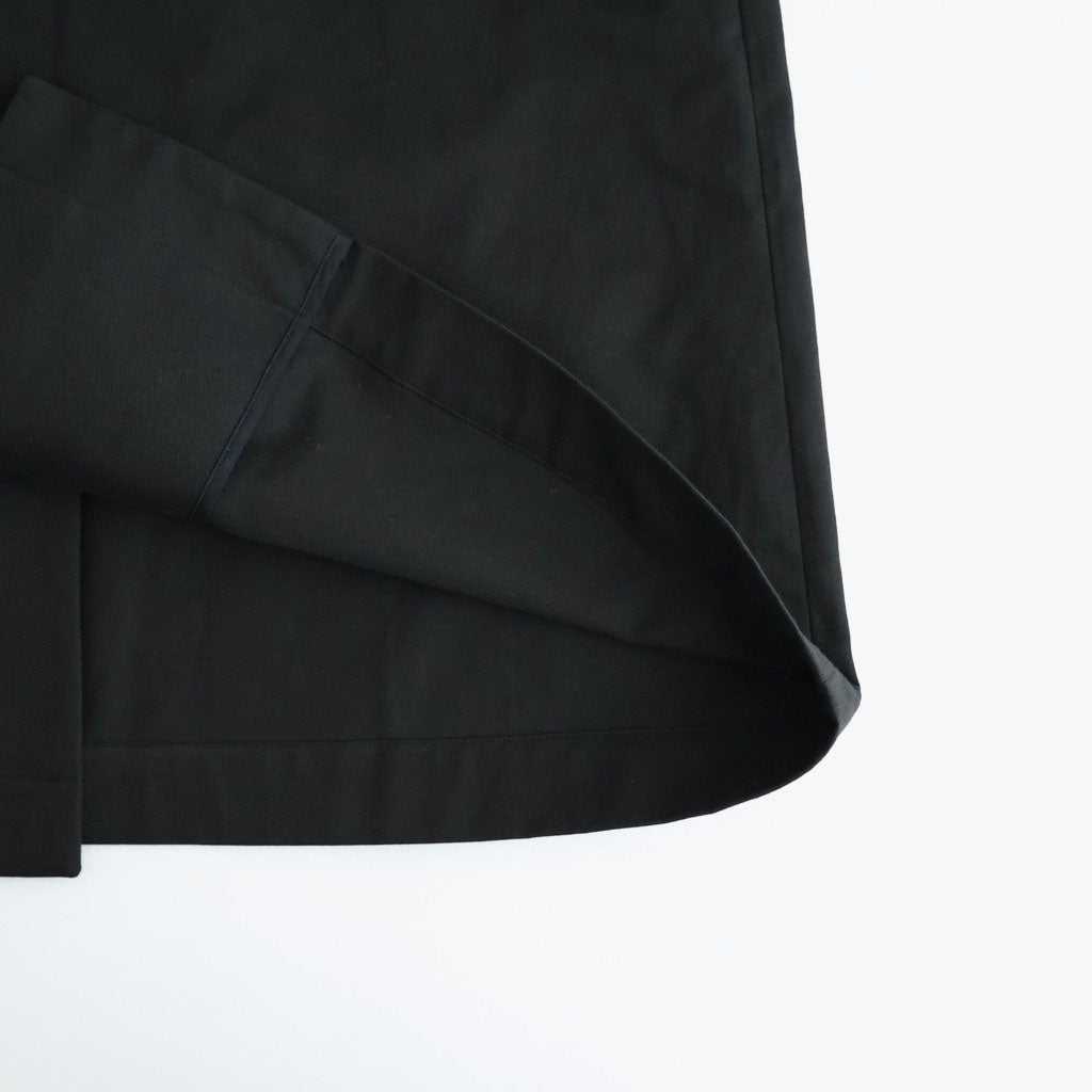 影の涙 Balmacaan coat #Black [26F-CO071-AC]