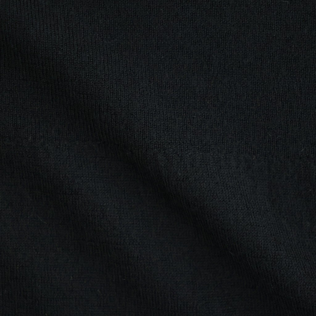存在すること：ギャザースリーブセーター #black [13243-13109]