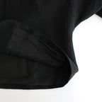 単純なる風景 Funnel collar cocoon jacket #black [TLF-125-jk001-wlc]