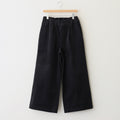 11WALE CORDUROY EASY WIDE PANTS #9900 BLACK [GNMDS2052CP]