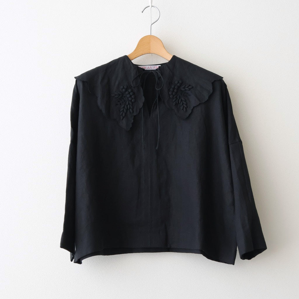 Bonvoyage blouse #black [30-0023A]