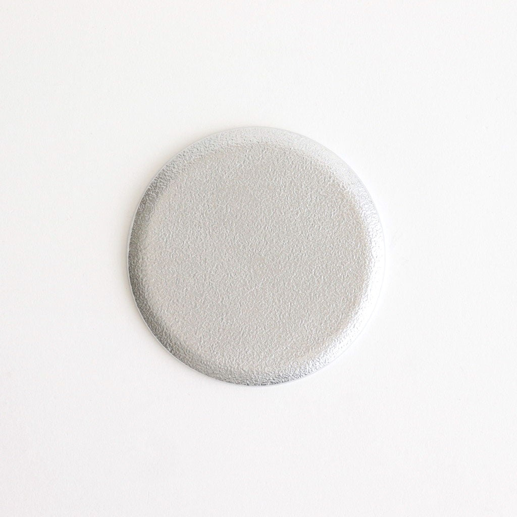 Round Tray Silver S #Aluminum [60003]