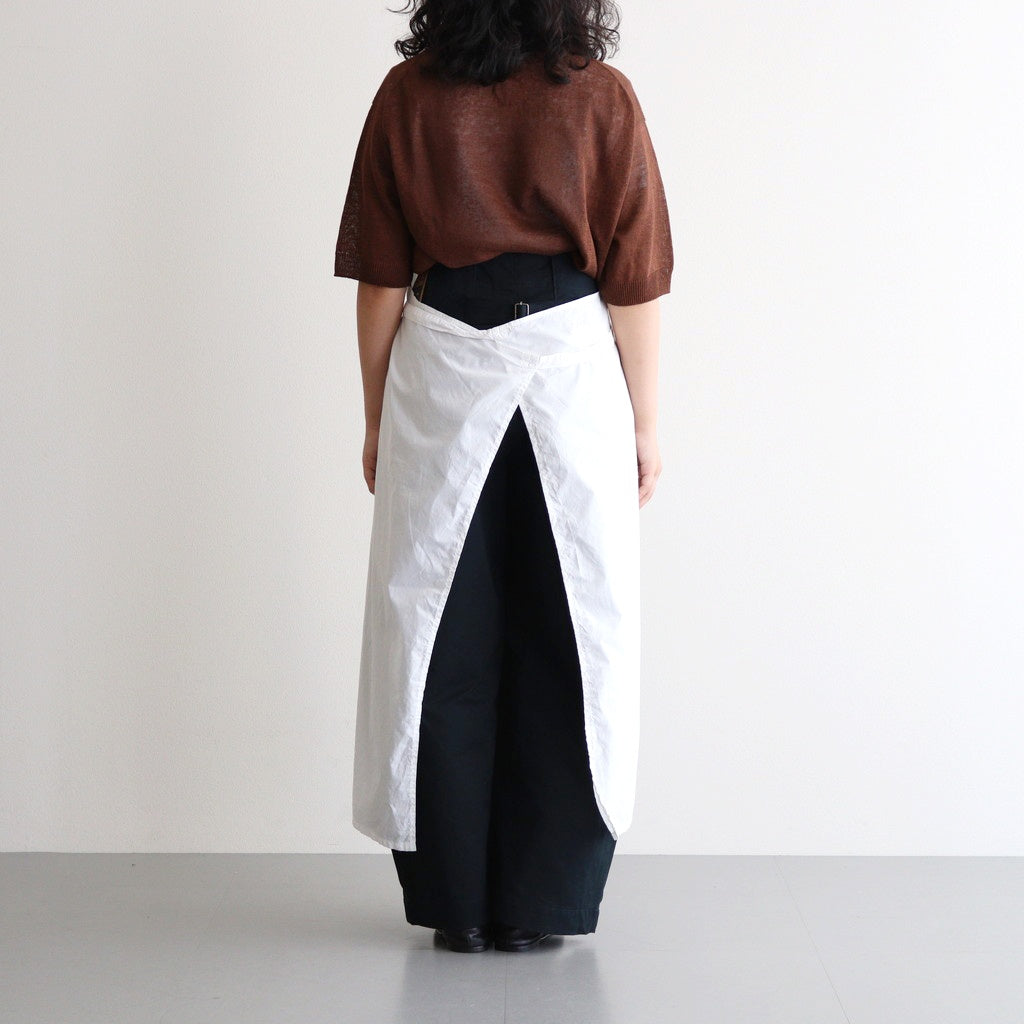 G.D TYPEWRITER APRON #White [no.7588]