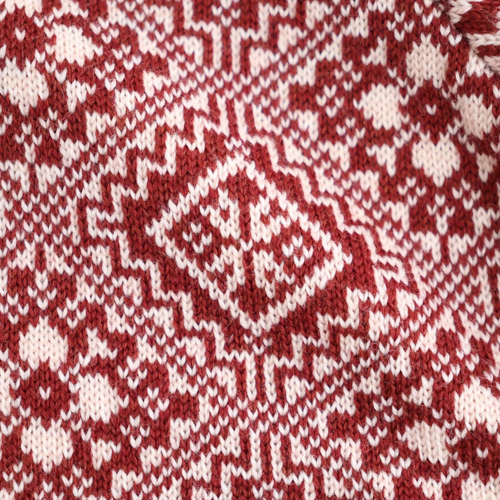 Memories zip cardigan #Red [262808]