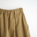 影の涙 Wide tapered trousers #Beige [26F-PT073-AC]