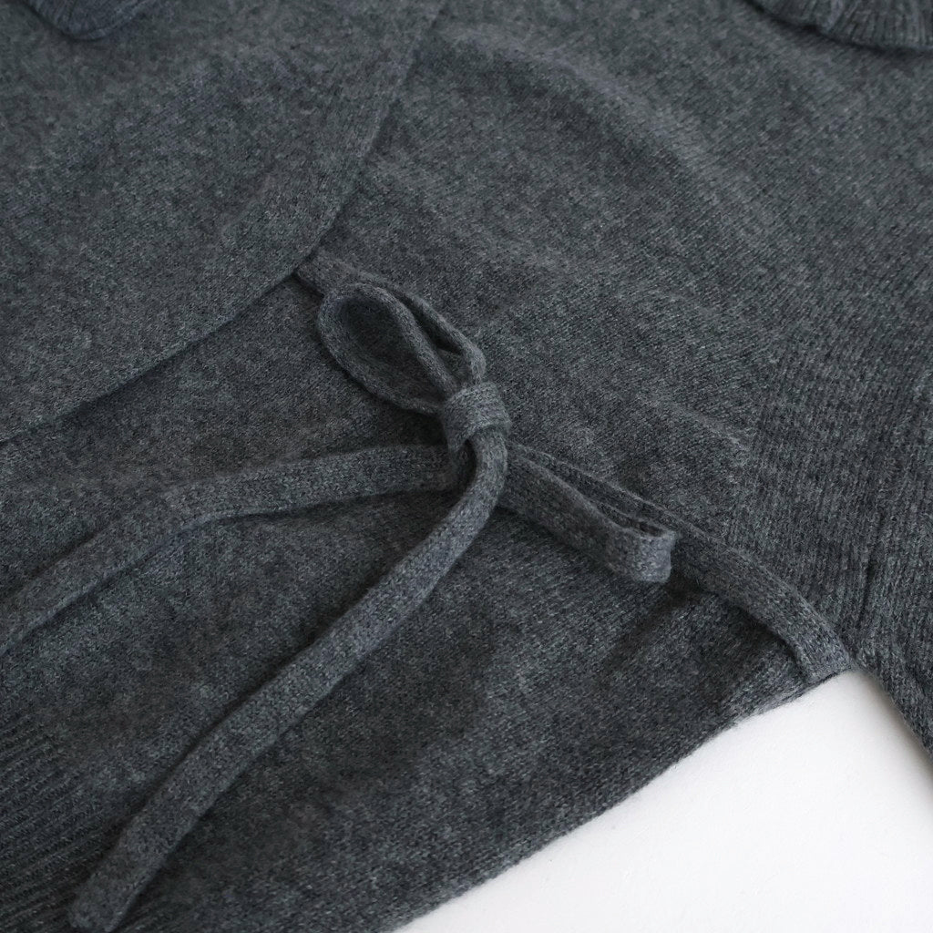 cardigan #charcoal gray [30-0028A]