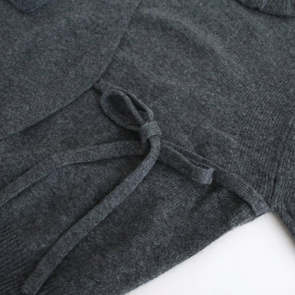 cardigan #charcoal gray [30-0028A]