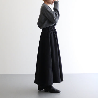 Circular skirt #black [TLF-125-sk001-tp]