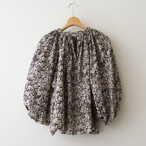 WILD BERRY GATHER SMOCK #Flax [no.7760]