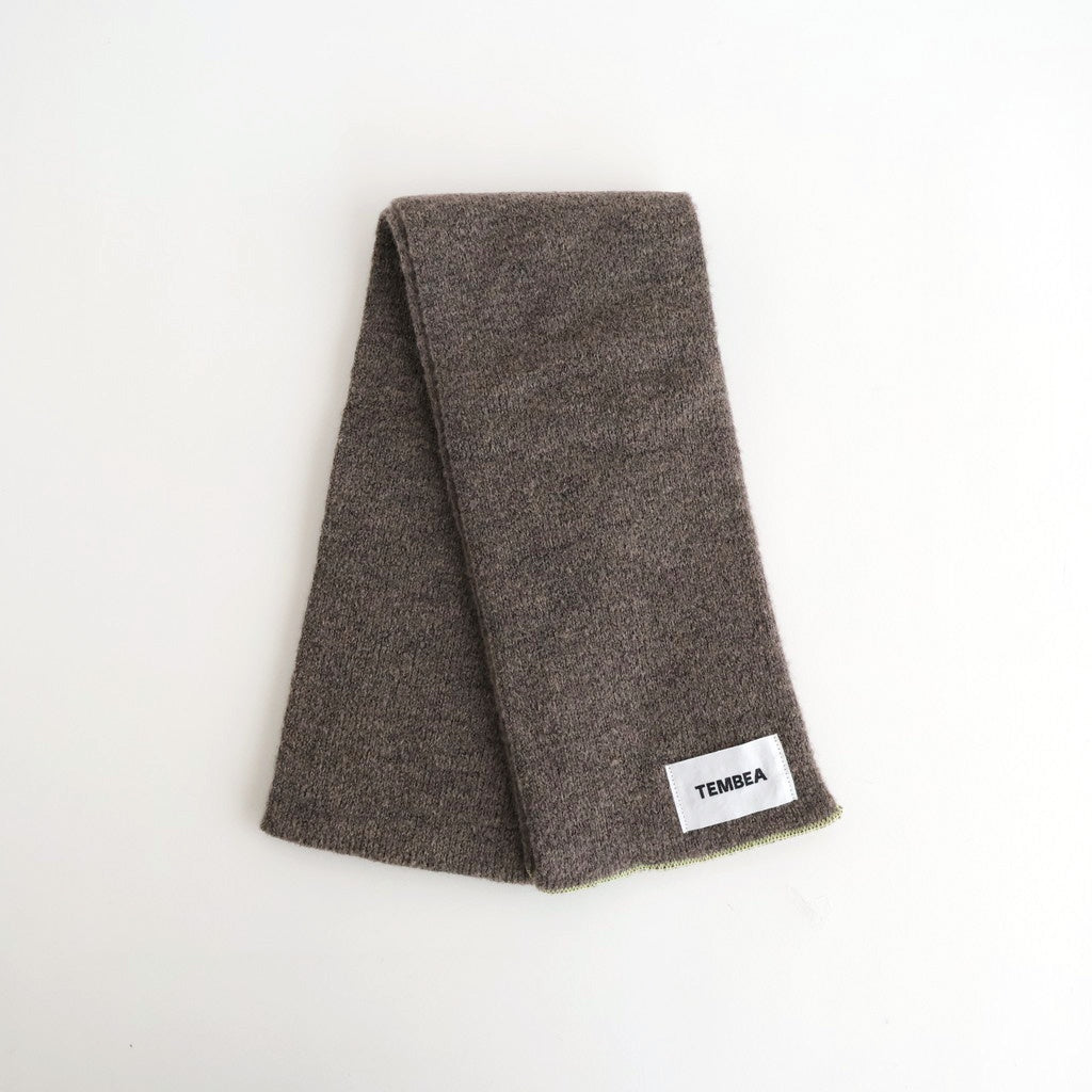 MUFFLER #DK-BEIGE/LEMON [TMB-GNT5]
