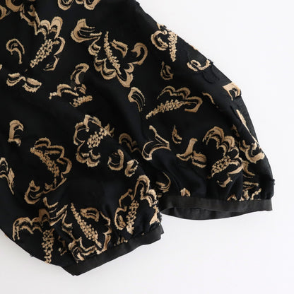 シロッコブラウス #black [25-452]