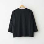 芽：フリルプルオーバー #black [13262-04307]