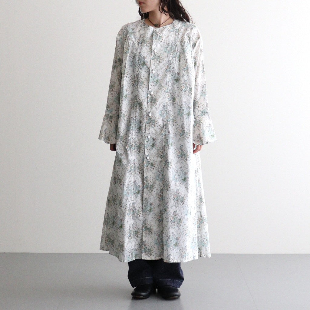 LIBERTYFABRICS Yoke dress #Keighley [26F-OP012-LP]