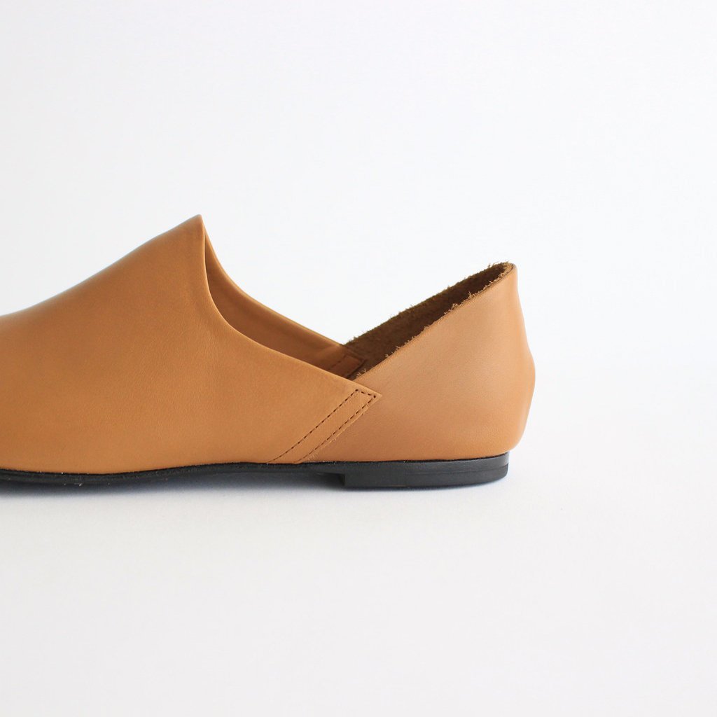 ROOM SHOESⅡSMOOTH KIP SKIN #TAN [AU-01-10-5]