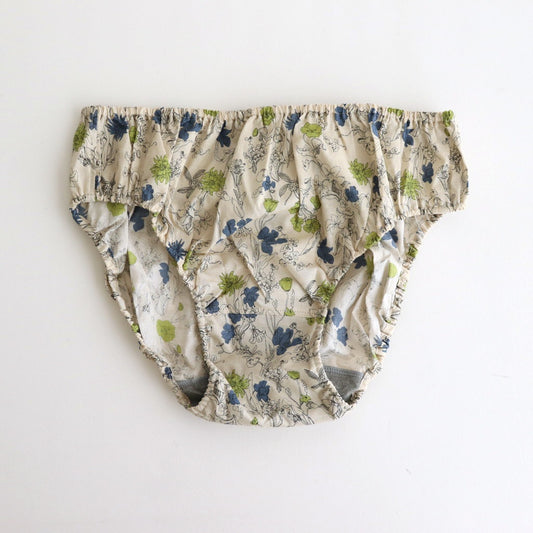 FLOWER PRINT PANTS #BLUE＆GREEN