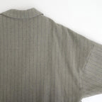 薄雲：Coat jacket #A pale stripes [13251-19103]