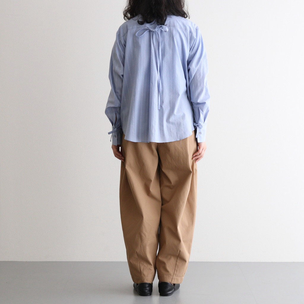 white waffle shirt #blue [1556-001]